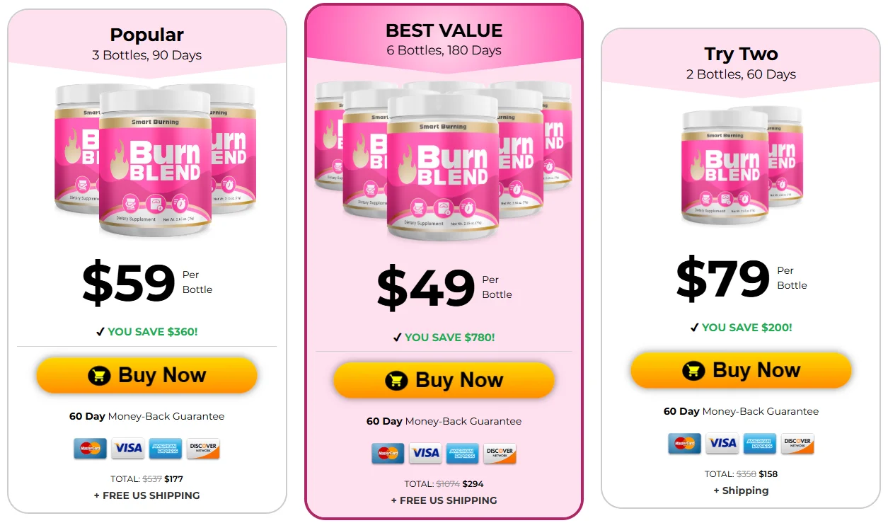 BurnBlend Official Website